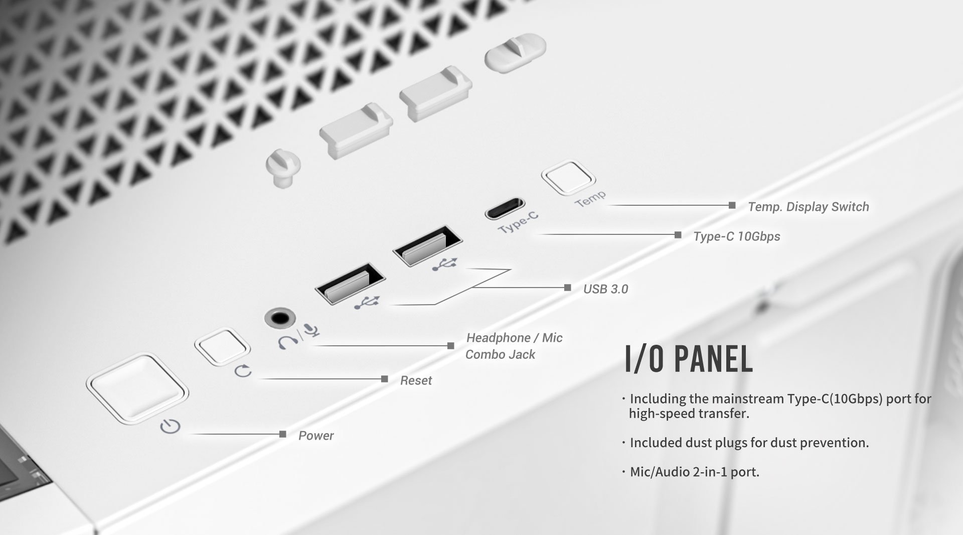 Antec Performance 1 FT White PC Case